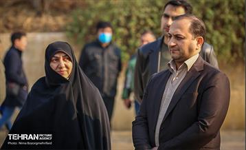 مراسم رونمایی از سازه حجمی عروج 14