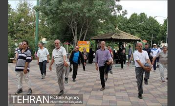 ورزش و نشاط صبحگاهی در بوستان های تهران‎ 5