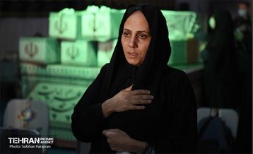 وداع با شهدای گمنام در باغ موزه دفاع مقدس 16