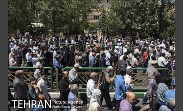 تشییع شهدای حادثه تروریستی تهران 7