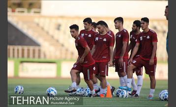 تمرین تیم فوتبال سایپا تهران