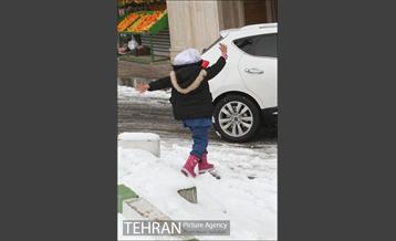 بارش برف در تهران 15