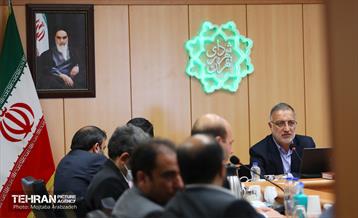 جلسه شهردار با مدیران سازمان ها و شرکت های شهرداری تهران 19