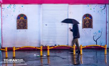 بارش باران زمستانی در تهران 36