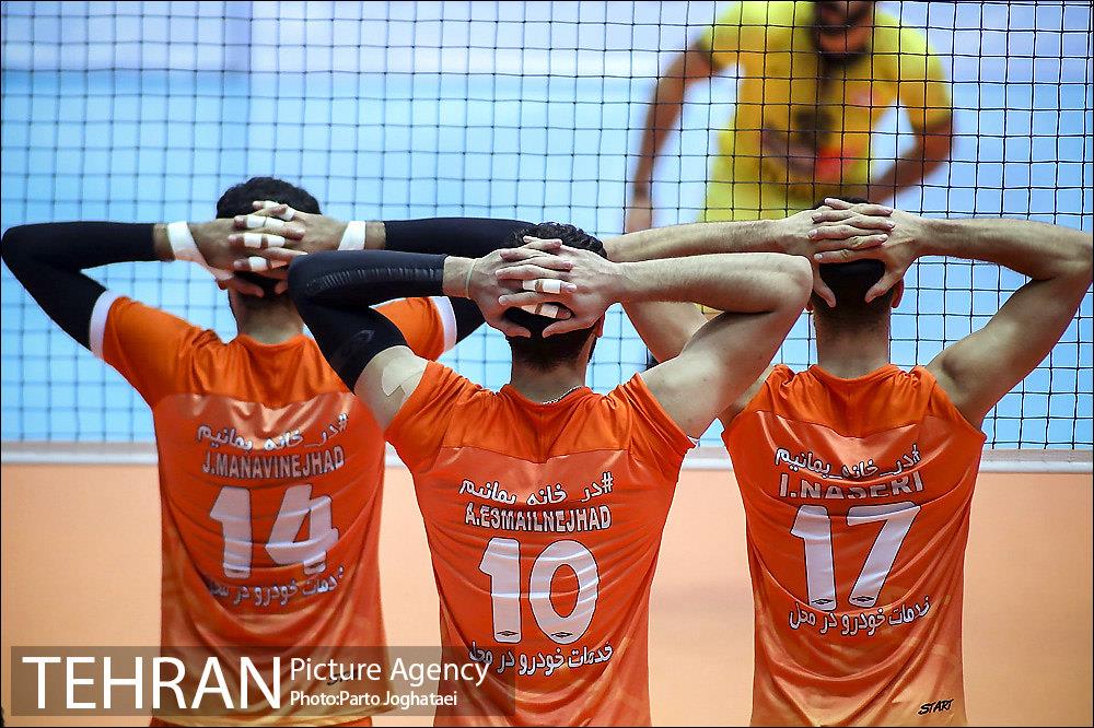 دیدار تیم های والیبال سایپا تهران و آذرباتری ارومیه  17