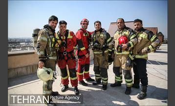 مانور عملیاتی آتشنشانان جنوب تهران 23