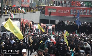 تشییع شهدای اقتدار ملی در تهران - 3  11