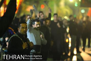 مراسم عزاداری حسینی در خیابان رودکی 25