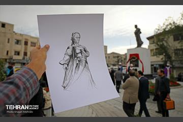 رونمایی از بزرگترین مجسمه برنزی پایتخت 29
