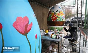 جشنواره تخم مرغ رنگی در بوستان ملت 3