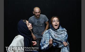 تمرین نمایش شش و بش به کارگردانی جواد روشن 18