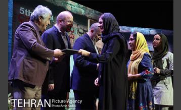 آیین اختتامیه پنجمین جشنوتره تاتر شهر 22