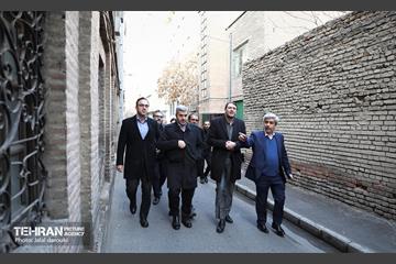 بازدید از مرمت خانه های تاریخی منطقه ۱۲