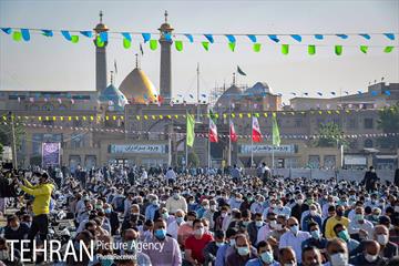 نماز عید فطر در جوار مرقد حضرت عبدالعظیم حسنی(ع) 10