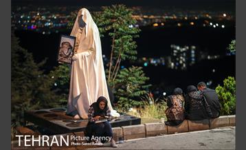 مراسم احیای شب بیست و یکم ماه مبارک رمضان در کهف الشهدا 1