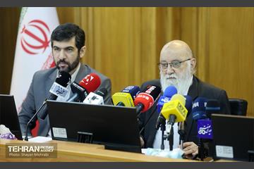 نشست خبری  رئیس شورای اسلامی شهر تهران 12