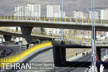 آیین بهره برداری تقاطع غیرهمسطح بزرگراه شهید حکیم با بلوار المپیک 23