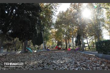 گذر پاییزی بوستان بعثت 19