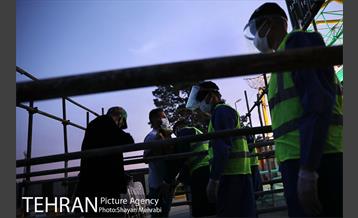 اقامه نماز عید فطر افغانستانی های اهل تسنن مقیم تهران 7