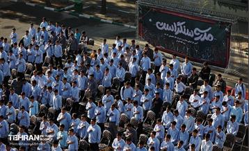 آیین آغاز سال تحصیلی جدید در دبیرستان ماندگار شهید مدرس 30