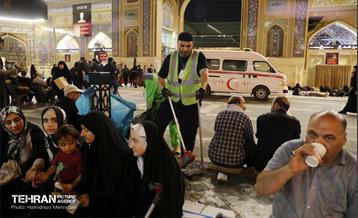 خدمات نیروهای پاکبان شهر تهران در نجف اشرف 9