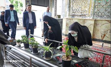 بازدید سوده نجفی عضو هیئت رئیسه شورای اسلامی شهر تهران از منطقه ۱۷ 3