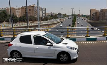 بهره‌برداری از تقاطع غیرهمسطح بزرگراه همت و اشرفی اصفهانی 21