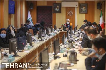 نشست خبری رئیس سازمان ورزش شهرداری تهران 17