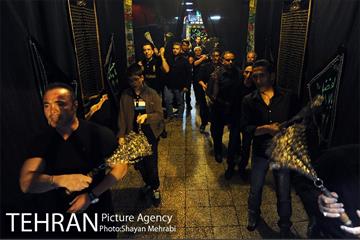 عزاداری شب تاسوعا در خیابان های تهران 14
