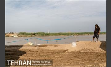 ساخت سیل بند در روستای سابله 3