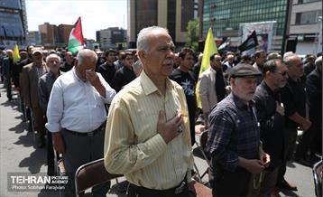 اجتماع صادقیون در میدان صادقیه تهران 50