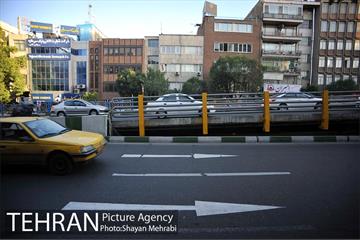 بازگشایی نیمه جنوبی پل کریمخان 27