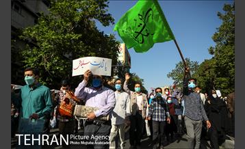 راهپیمایی نمازگزاران عید فطر 9