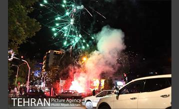 نور افشانی آسمان تهران به مناسب عید سعید فطر 6