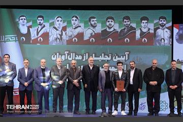 تجلیل از مدال‌آوران المپیک پاریس در شهردار تهران 14
