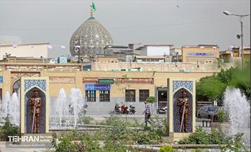 رونمایی از تندیس «خادم حرم» 24