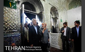 بازدید شهردار تهران از حرم عبدالعظیم حسنی(ع) به مناسبت روز تهران 4