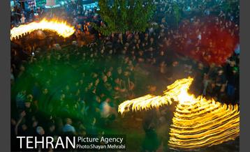 مشعل‌گردانی در دولت آباد تهران 43