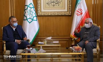 دیدار رئیس کمیته امدادخمینی (ره) با شهردار تهران 10