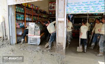 گل روبی و عملیات جست و جوی مفقودین سیل منطقه کن