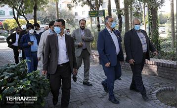 بـازدید میدانی شهردار تهـران از منطقه 20