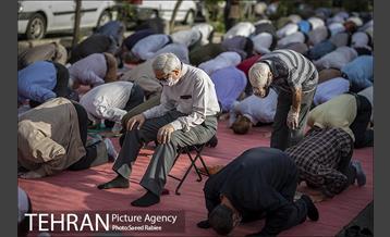 اقامه نماز عید سعید فطر در شهرک اکباتان 21