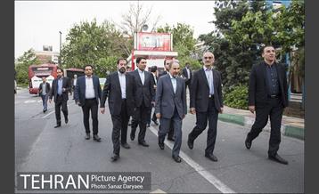 بازدید شهردار تهران از خطوط اتوبوسرانی  6