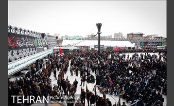 آیین سنتی سمنو پزان در میدان امام حسین (ع) 12