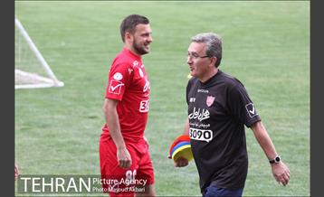 تمرین تیم پرسپولیس تهران 1