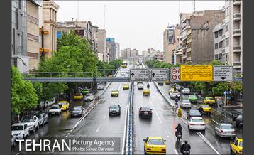 بازگشایی پل کریمخان پس از مرمت 1