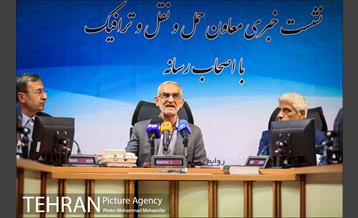نشست خبری معاون حمل و نقل و ترافیک 13