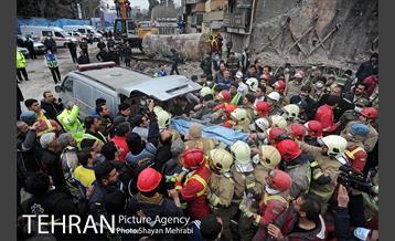 هشتمین روز آواربرداری ساختمان پلاسکو-1 12