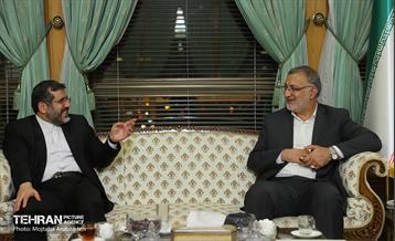 دیدار وزیر ارشاد با شهردار تهران 15
