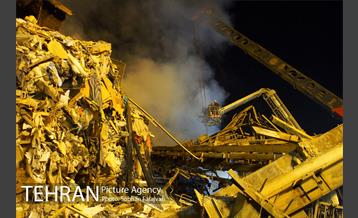 امداد رسانی شبانه در حادثه پلاسکو -2 16